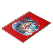 Porta-Copos (Coaster) Bruxa Natalina Notitieboek (Linkerzijde)