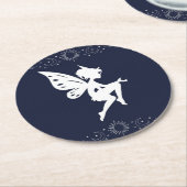 porta copos de fada redondo Neutro Ronde Kartonnen Onderzetter (Gebogen)