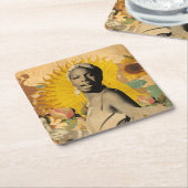 PORTA COPOS JAZZ - NINA SIMONE KARTONNEN ONDERZETTERS (Schuin)