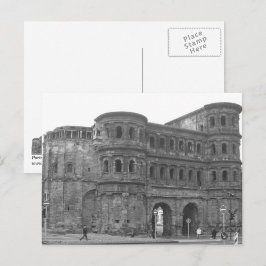 Porta Nigra Briefkaart (Voorkant / Achterkant)