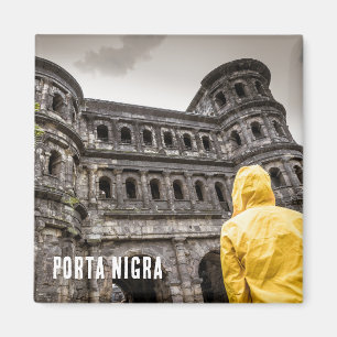 Porta Nigra in Trier Rheinland-Pfalz Duitsland Magneet