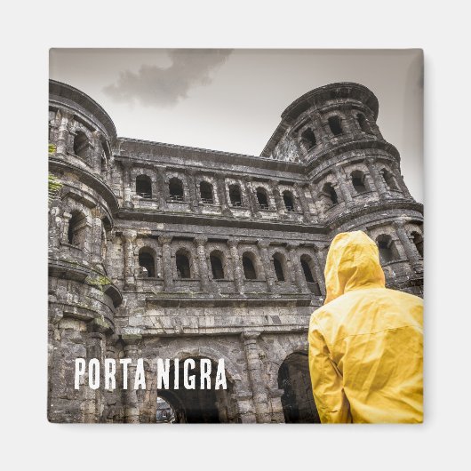 Porta Nigra in Trier Rheinland-Pfalz Duitsland Magneet (Voorkant)
