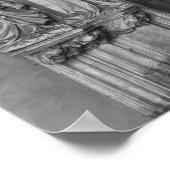 Portaal met een trumeau die de Maagd toont Poster (Hoek)