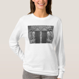 Portaal met een trumeau die de Maagd toont T-shirt