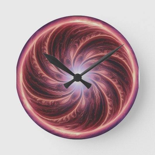 Portaal naar de toekomst ronde klok (Voorkant)