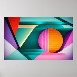 Portaal naar gevaar - Ken Gage Art Poster