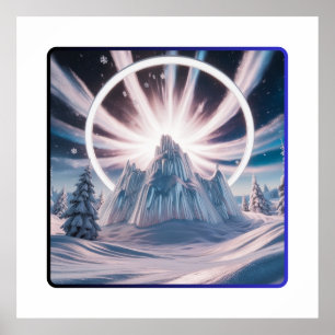 Portaal naar het Winter Wonderland Poster