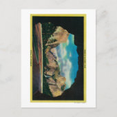 Portaal van het uitzicht van de grootheid Yosemite Briefkaart (Voorkant)