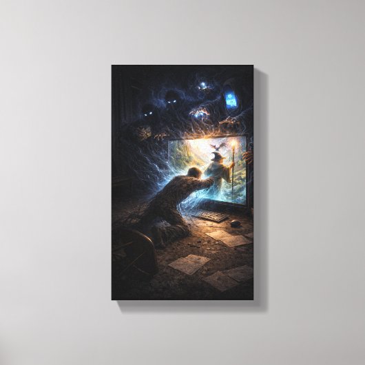 Portaal van Ontsnapping Canvas Afdruk (Voorkant)