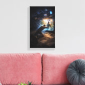 Portaal van Ontsnapping Canvas Afdruk (Insitu (Woonkamer))