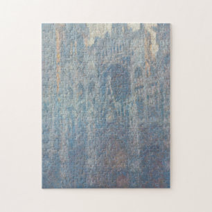 Portaal van Rouen Cathedral Morning Light van Mone Legpuzzel