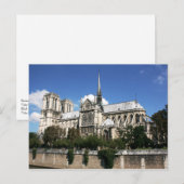 Portaal van St. Stephen South Roos Window Notre Da Briefkaart (Voorkant / Achterkant)