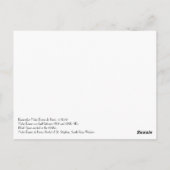 Portaal van St. Stephen South Roos Window Notre Da Briefkaart (Achterkant)