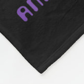 Portaal voor de kattenvoetafdruk fleece deken (Hoek)