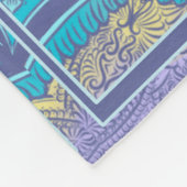 portaal voor hemelgeometrie fleece deken (Hoek)