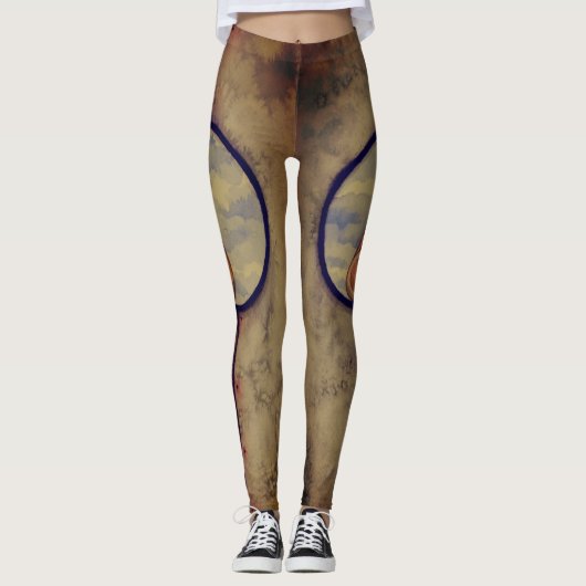Portaalkatten-Leggings Leggings (Voorkant)