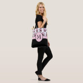 portaalmonogram tote bag (Op model)