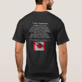 Portable Free Speech Zone T-shirt (Achterkant)
