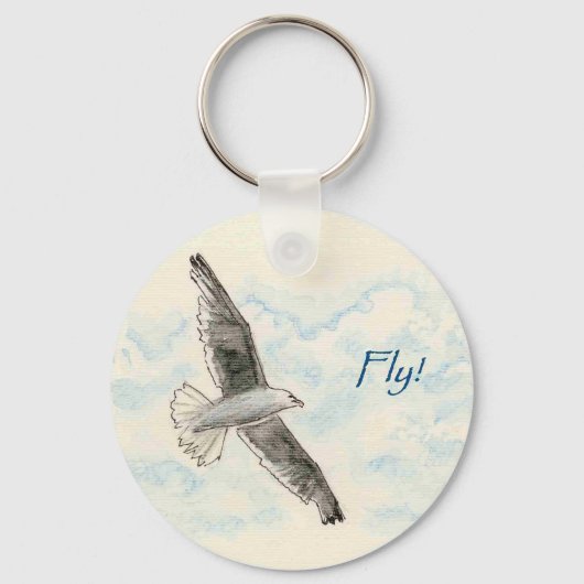 Portachiavi "Gabbiano" Sleutelhanger (Voorkant)