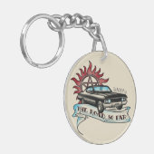 Portachiavi Impala 67 nera Acrylic Keychain (Voorkant Links)