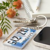 Portachiavi targa impala del 67 nera Supernatural  Sleutelhanger (Voorkant Rechts)