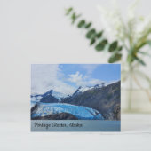 Portage Glacier Alaska Briefkaart (Staand voorkant)