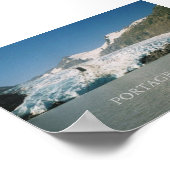 Portage Glacier, Alaska Poster (Hoek)