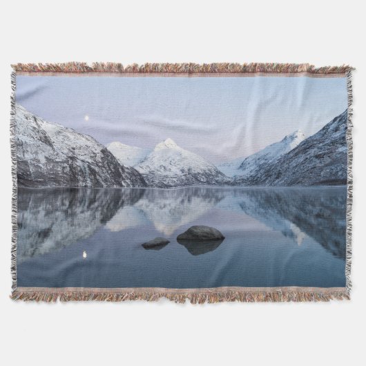 Portage Lake Twilight Deken (Voorkant)