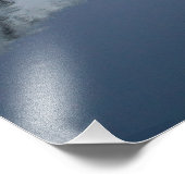 Portage Lake Twilight Foto Afdruk (Hoek)