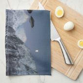 Portage Lake Twilight Theedoek (Quarter Fold)