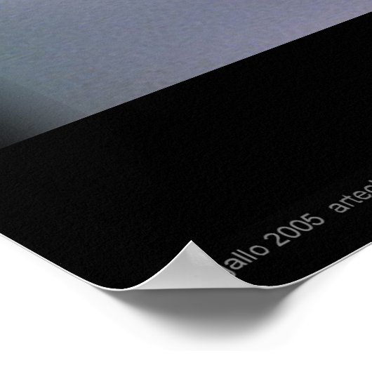 Portal door Gregory Gallo Poster (Hoek)