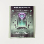 🌀 "Portal of Dreams" Weirdcore Tapestry 🌀 Wandkleed (Voorkant)