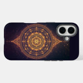 Portal of the Infinite Light – A Sacred Mandala Case-Mate iPhone Case (Achterkant (horizontaal))