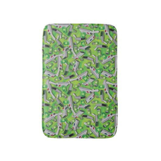 Portal Pistool Patroon Badmat (Voorkant Verticaal)