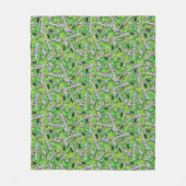 Portal Pistool Patroon Fleece Deken (Voorkant)