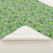 Portal Pistool Patroon Sherpa Deken (3/4)