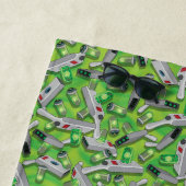 Portal Pistool Patroon Strandlaken (In situ)