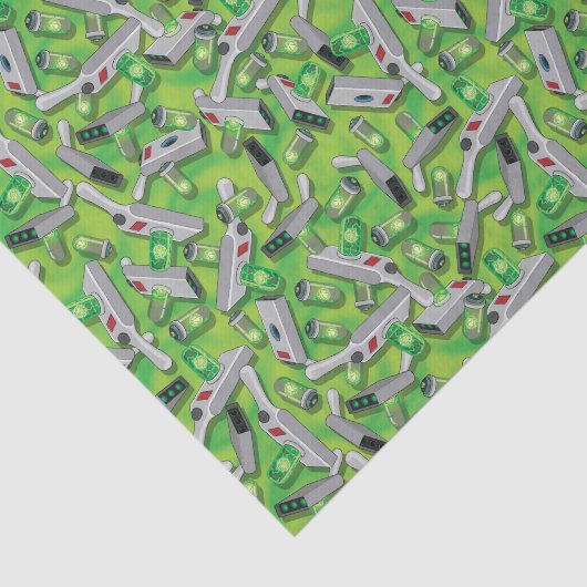 Portal Pistool Patroon Tissuepapier (Detail)