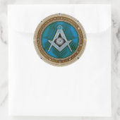 Portal Ronde Sticker (Tas)