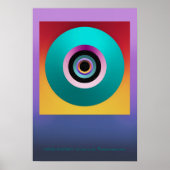 " PORTAL TO INFINITY " door Robert Singletary Poster (Voorkant)