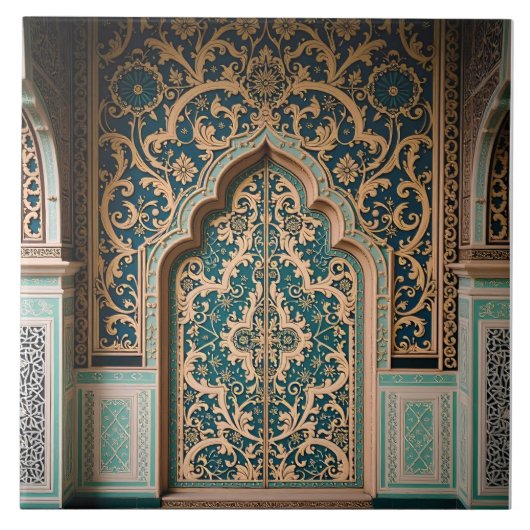 Portal to the Gilded Garden Tegeltje (Voorkant)