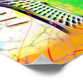 Portal voor een andere Dimension industriële moder Poster (Hoek)