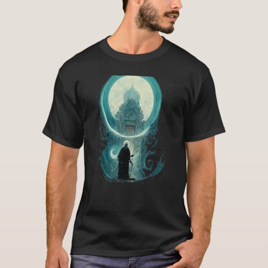 Portal voor Shangri La Yin Yang Art T-shirt (Voorkant)