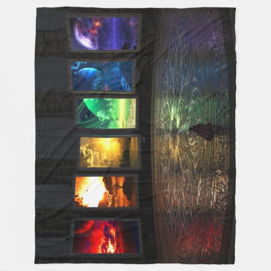 Portals Fleece Blanket Deken (Voorkant)