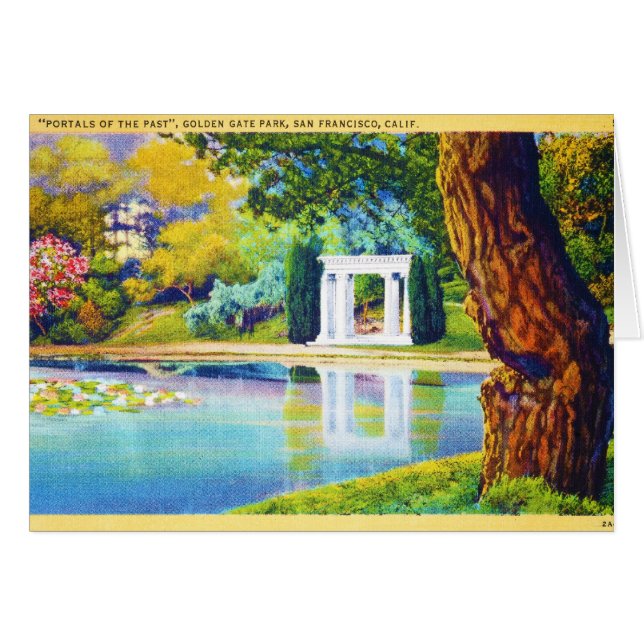 "Portals of the Past" Golden Gate Park (Voorkant Horizontaal)