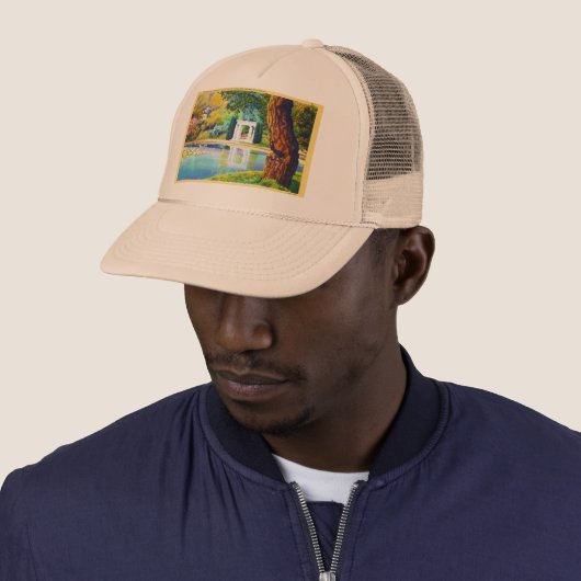 "Portals of the Past" Golden Gate Park Trucker Pet (In situ)