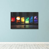 Portals Triptiek Canvas Afdruk (Insitu (Houten vloer))