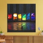 Portals (vierkant) canvas afdruk (Insitu (Woonkamer))