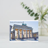 Portão de Brandemburgo Briefkaart (Staand voorkant)