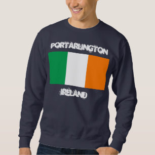 Portarlington, Ierland met Ierse vlag Trui